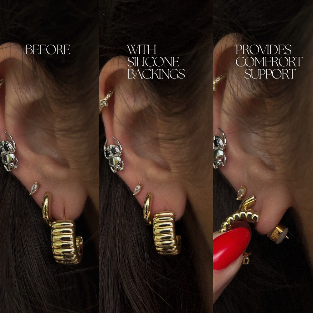 The Silicone Earring Backs