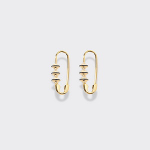 The Galactic Safety Pin Earrings