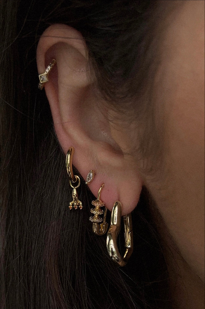 The Galactic Safety Pin Earrings